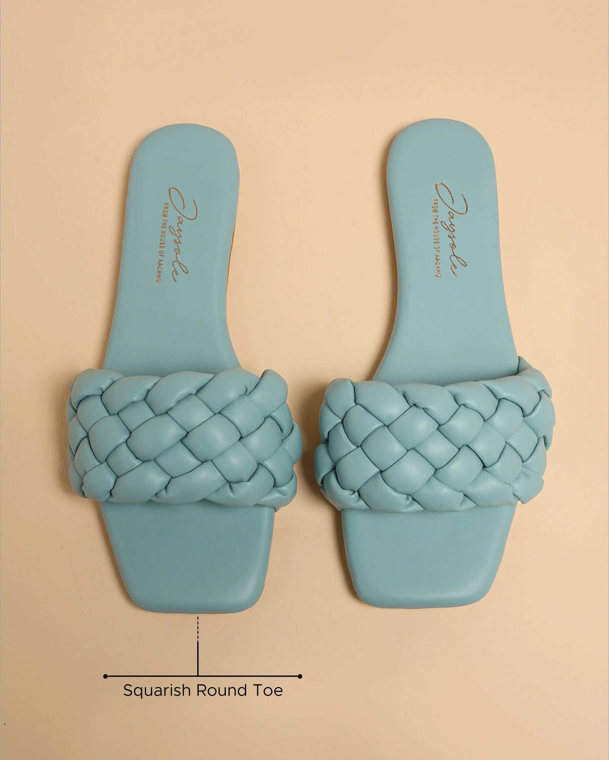 Coastal Shade Braided Slides My Store