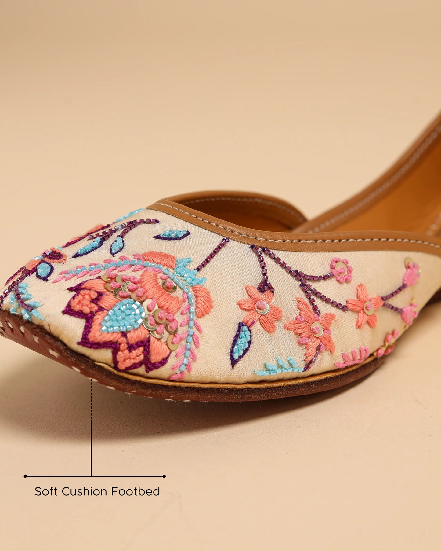 Petal Pink Handcrafted Jutti My Store