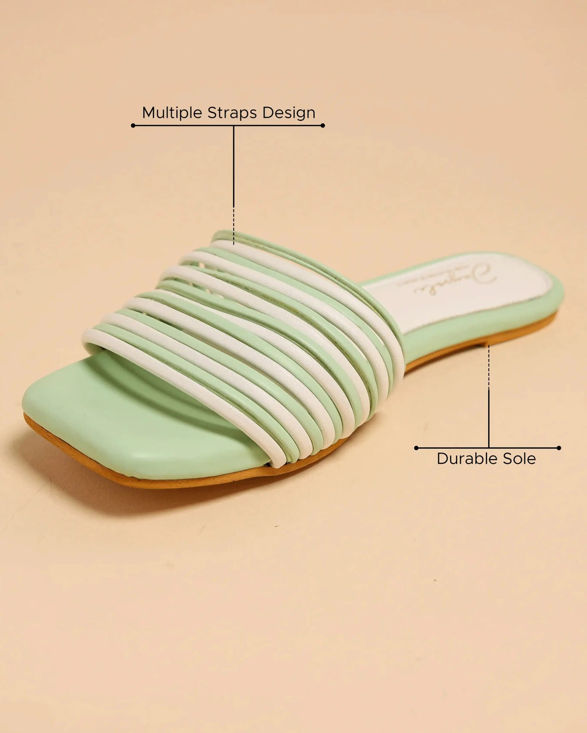 Bud Green Strips Flats My Store