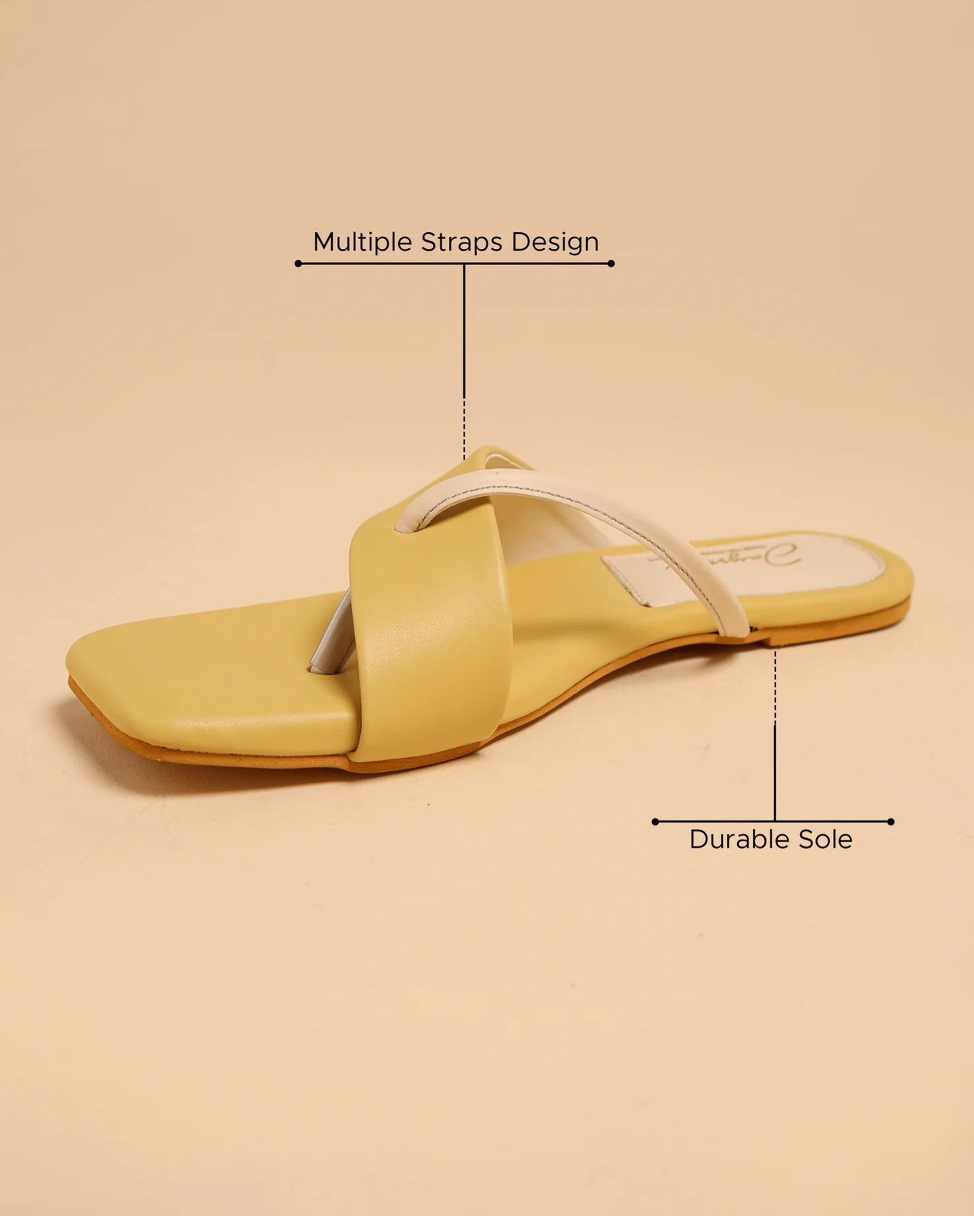 Cornsilk Crisscross Flats My Store