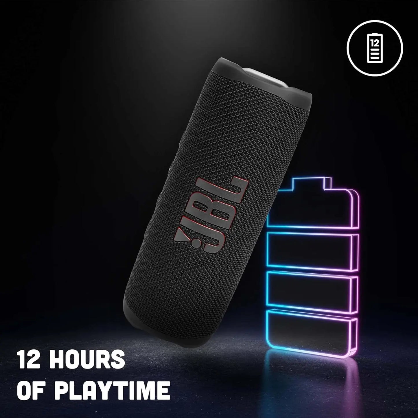 JBL Flip 6 Wireless Portable Bluetooth Speaker (JBSP0462 - JBL FLIP6 PORTABLE BT SPEAKER - BLACK) My Store