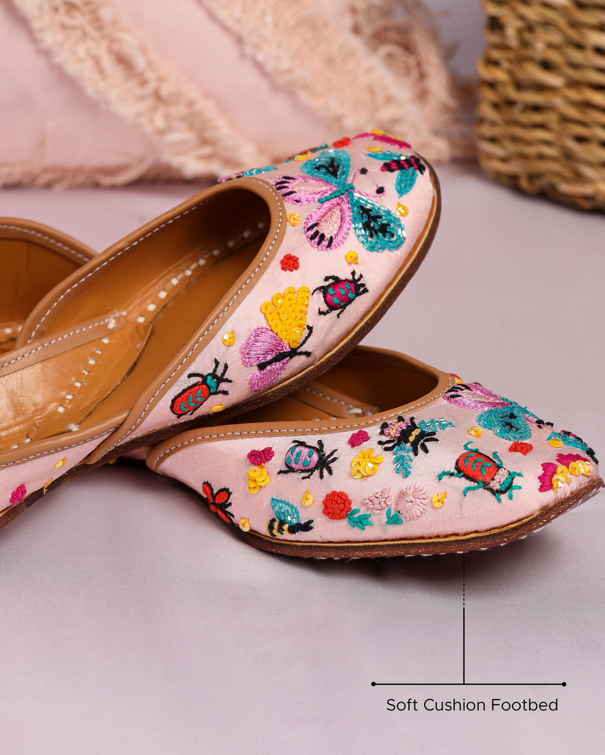 Butterfly Bunch Handcrafted Jutti My Store