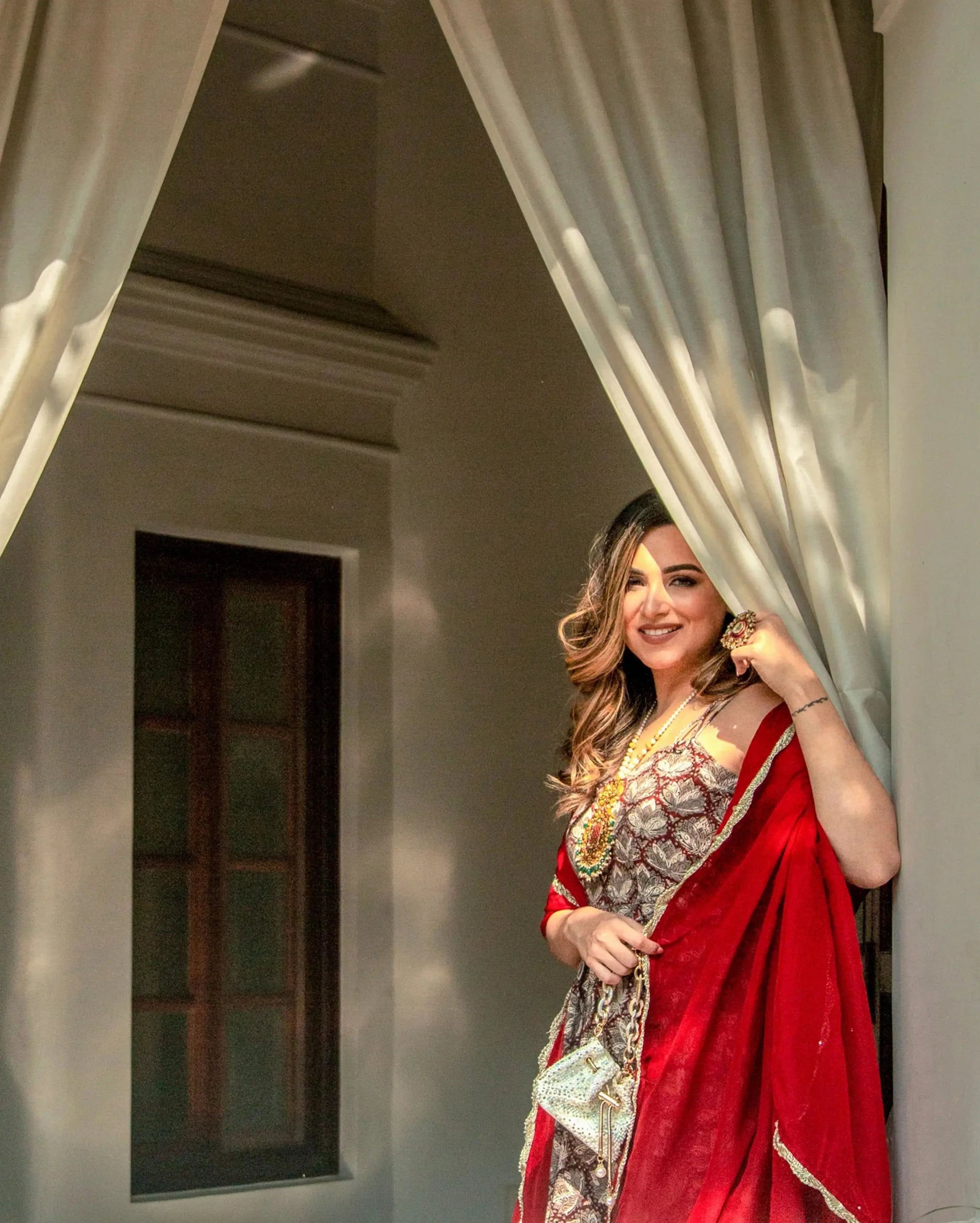 Plum Kitten Handblock Suit Set My Store