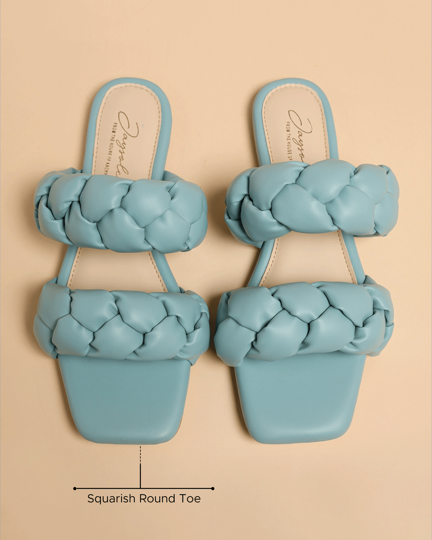 Blue Heron Braided Flats My Store