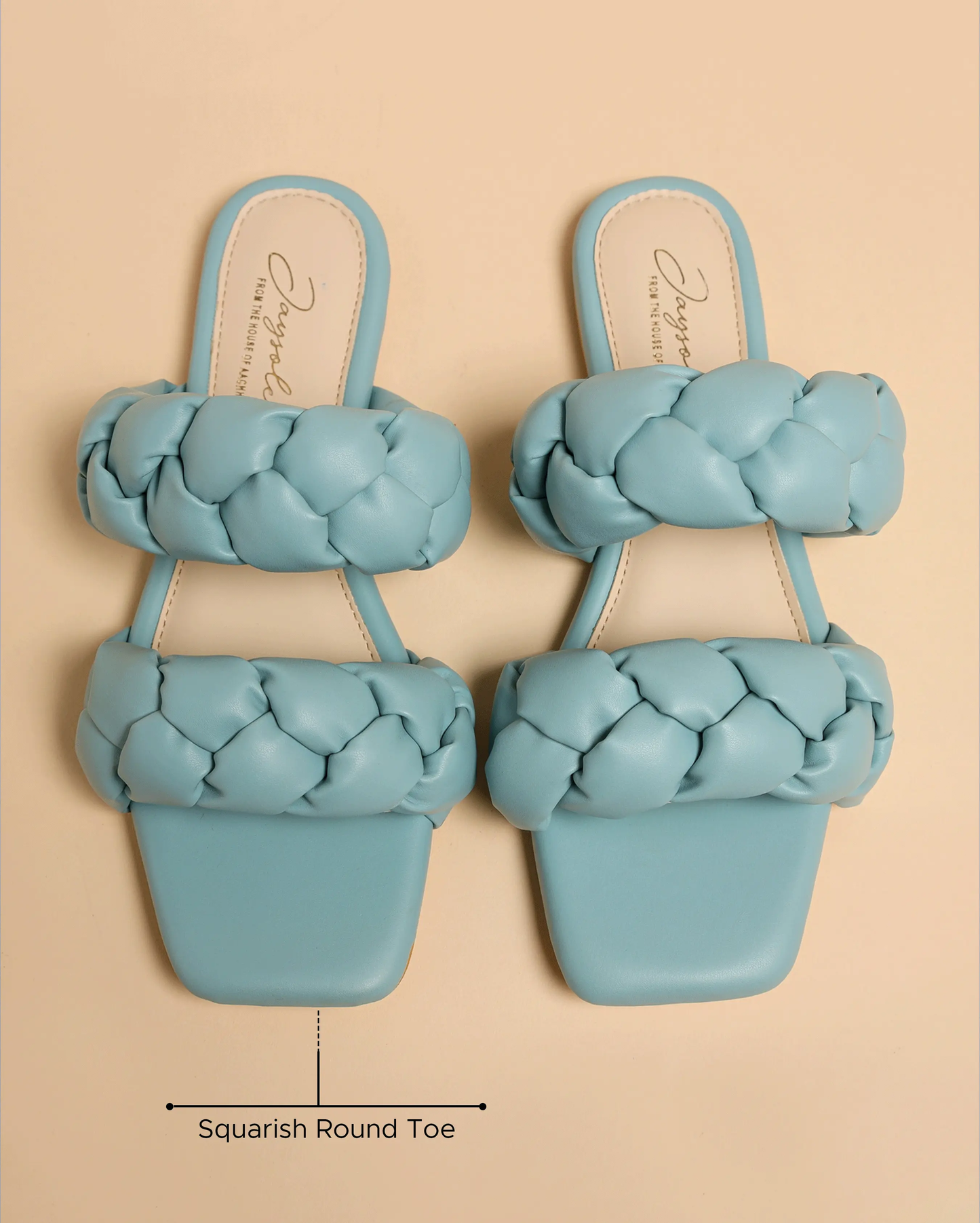 Blue Heron Braided Flats My Store