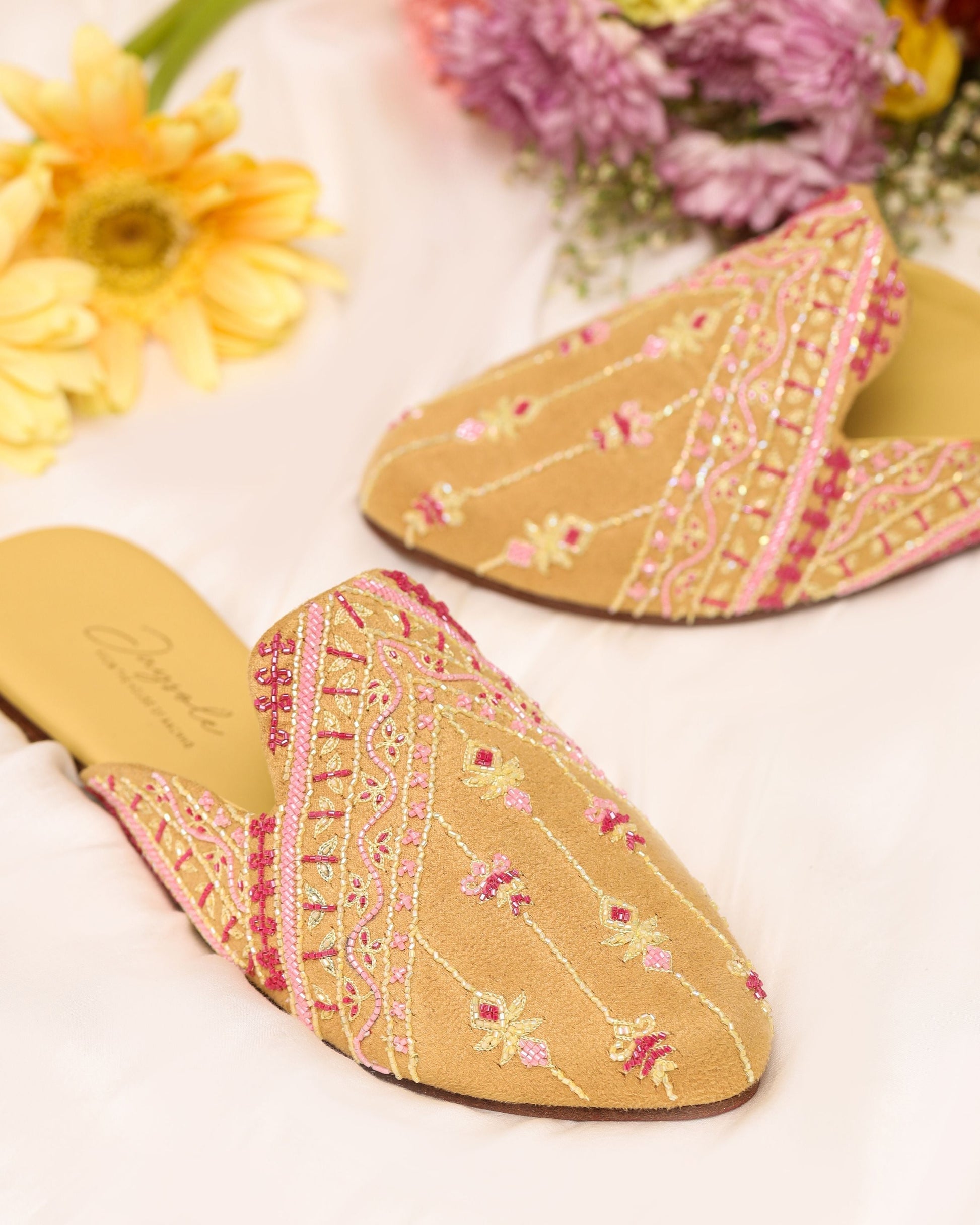 Gold Sand Handcrafted Mules My Store