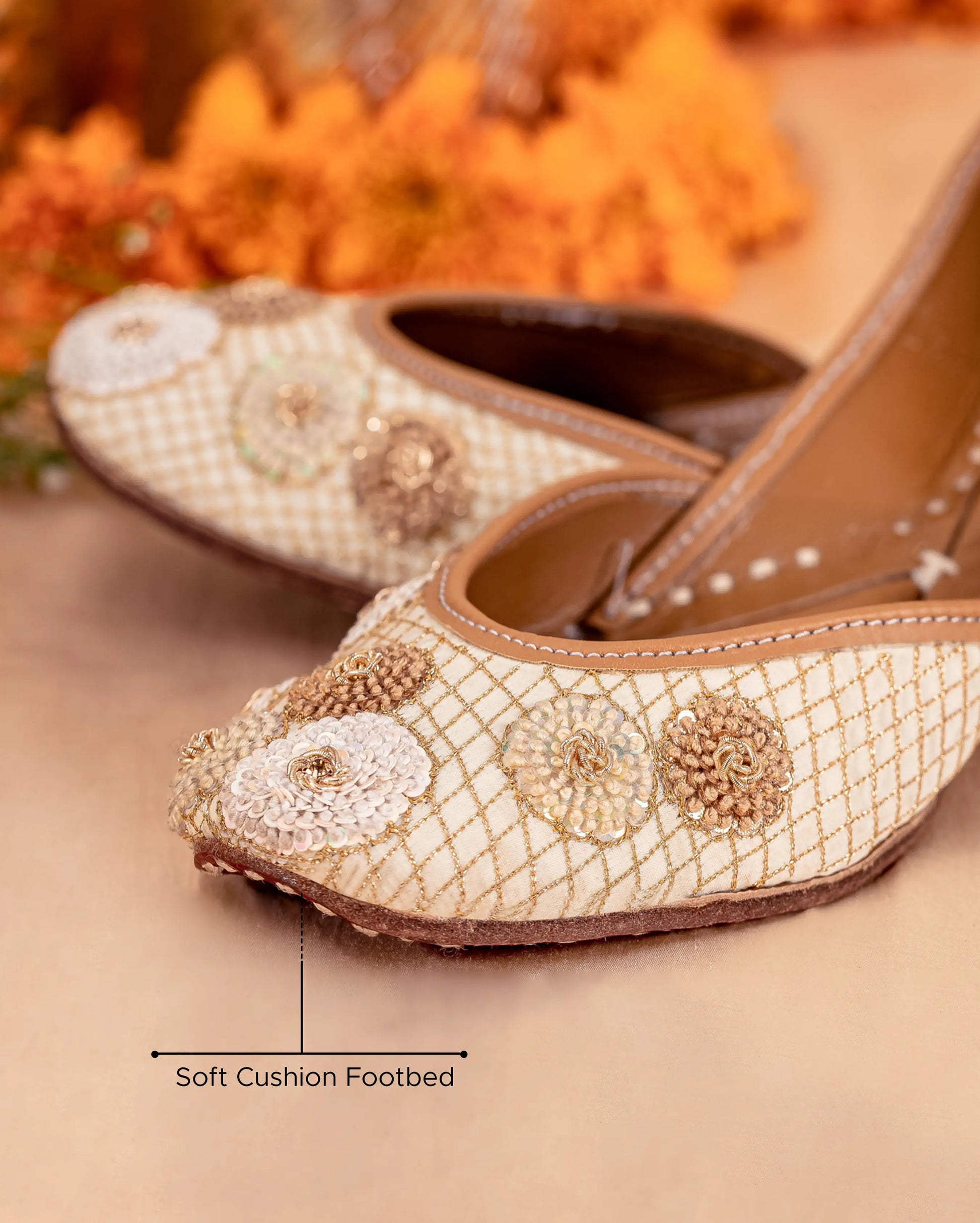 Golden Poppins Handcrafted Jutti My Store