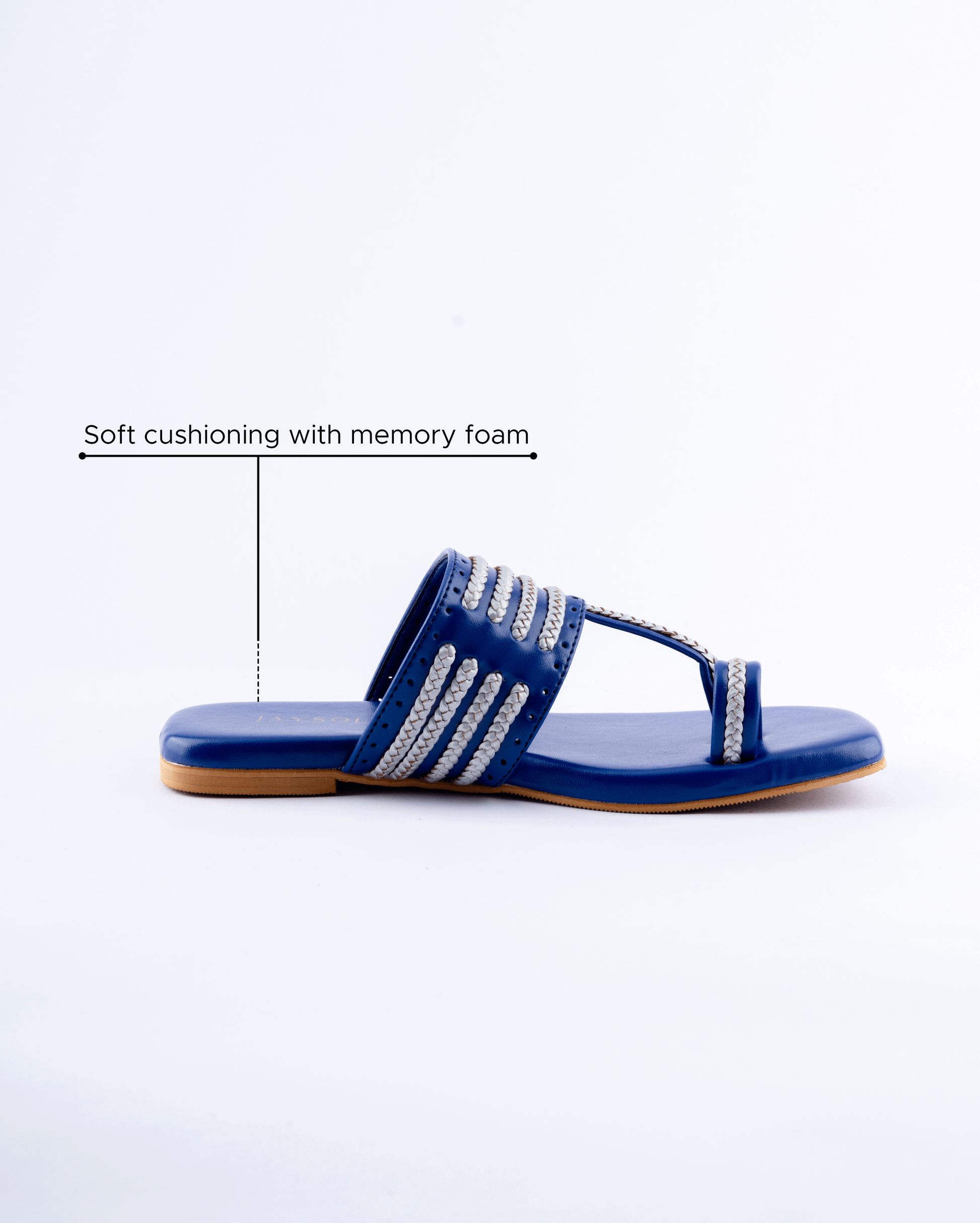 Lynch blue Kolha Flats My Store