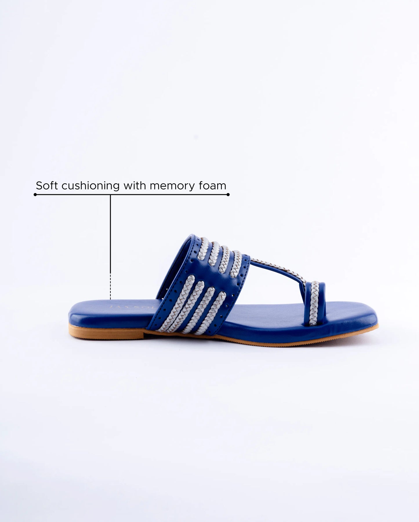 Lynch blue Kolha Flats My Store