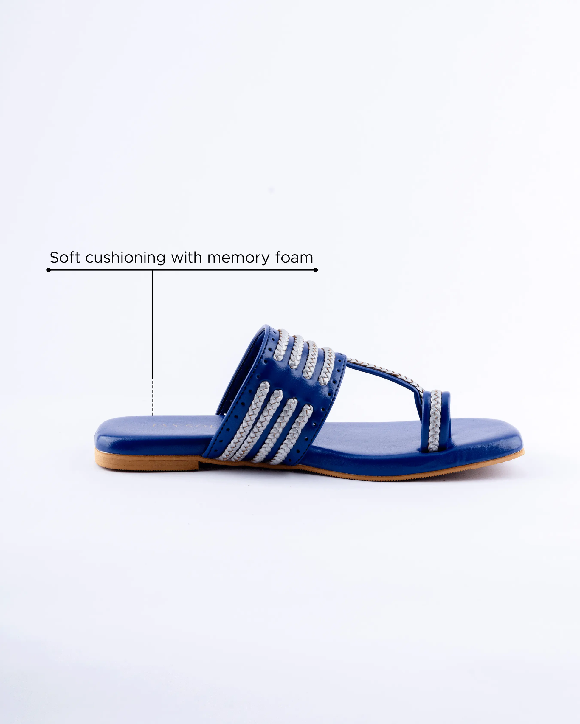 Lynch blue Kolha Flats My Store