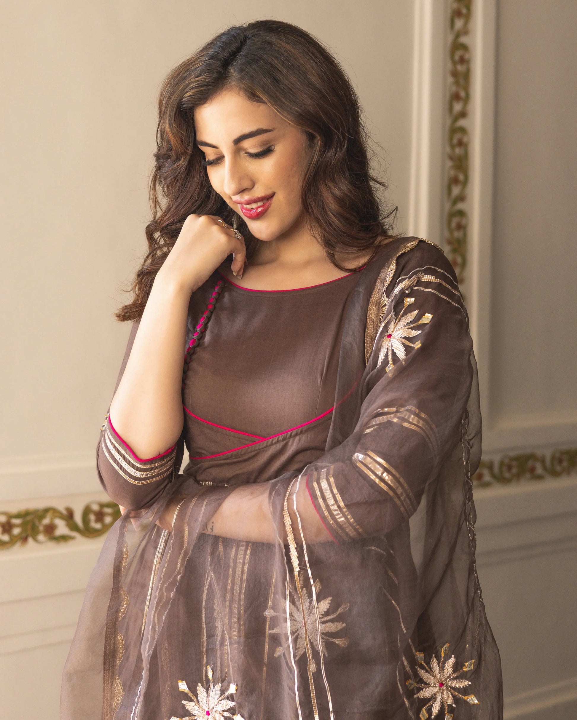 Kawai Gotapatti Cotton Suit Set My Store