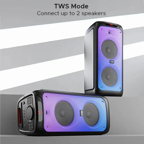 boAt Party Pal 400 Bluetooth Speaker with 160W RMS Stereo Sound, 6 Hours Playback, (BOAT PARTYPAL 400) My Store