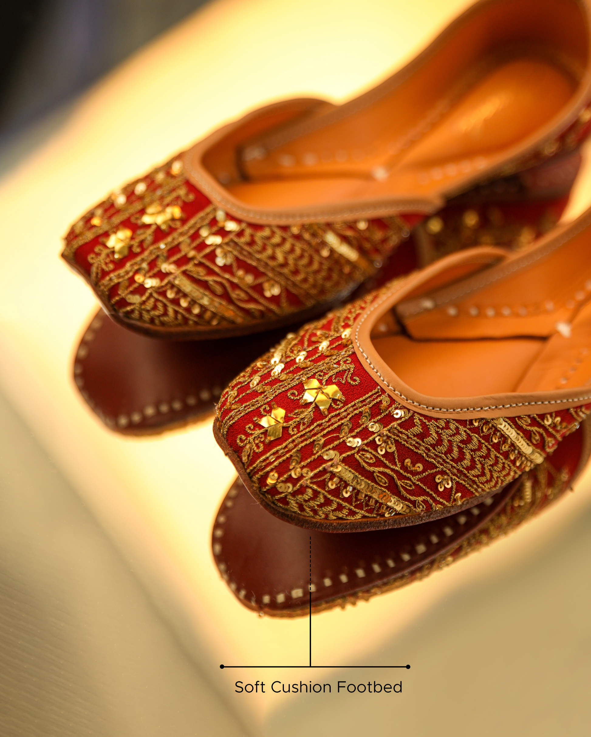 Gleaming Handcrafted Jutti My Store