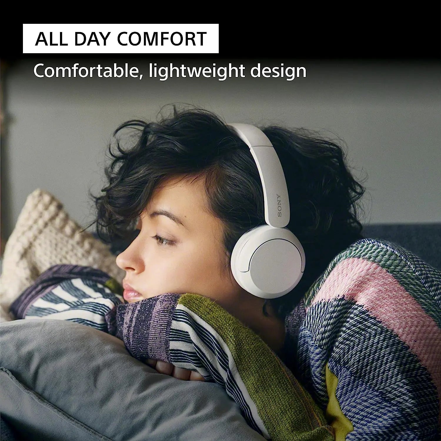 Sony WH-CH520, Wireless On-Ear Bluetooth Headphones My Store