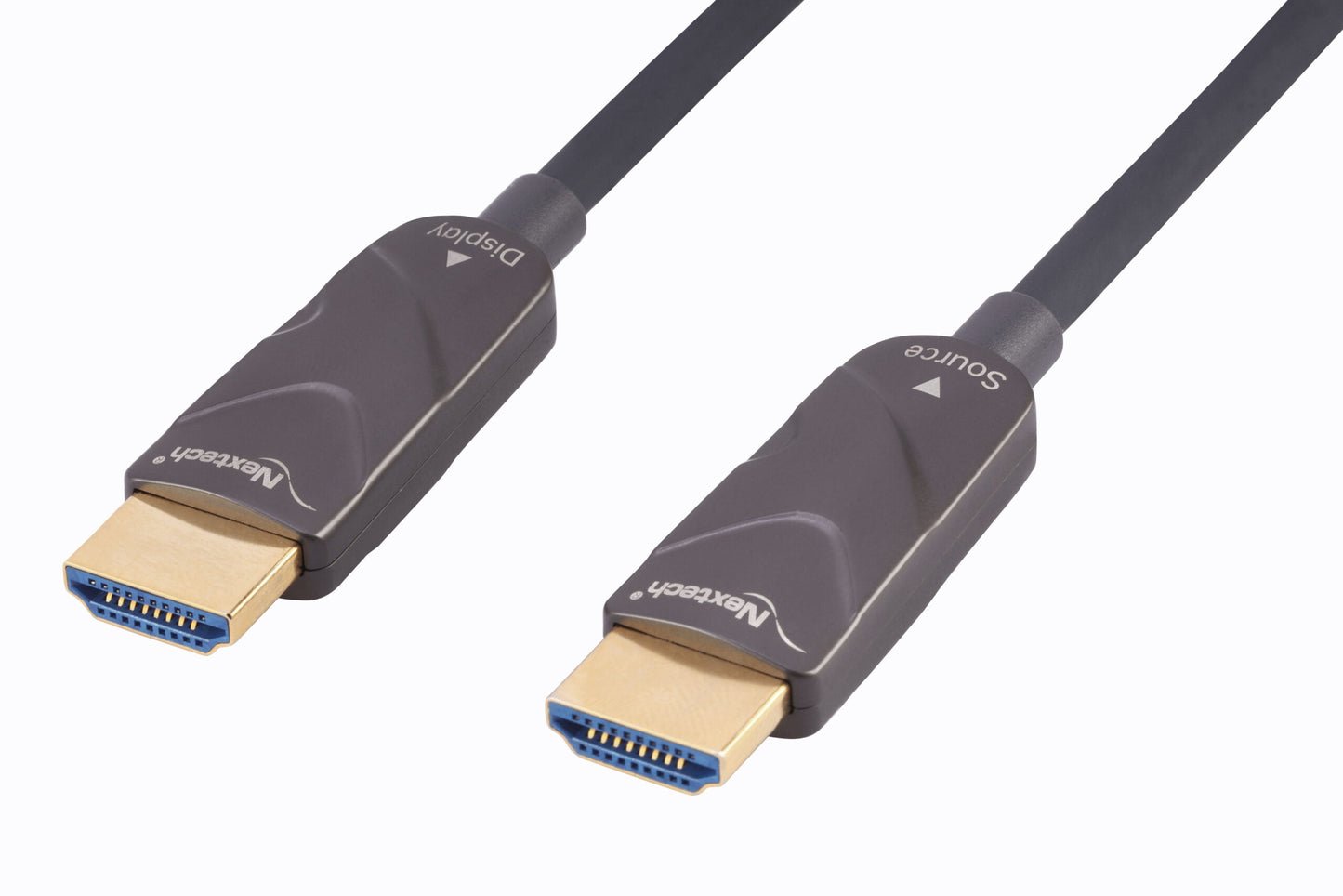 Nextech NC108 HDMI 2.0 Active Optical Cable 4K, 4:4:4 60FPS, supports HDR - HDCP - 18Gbps, Compatible with TV, Gaming Console etc (15M)