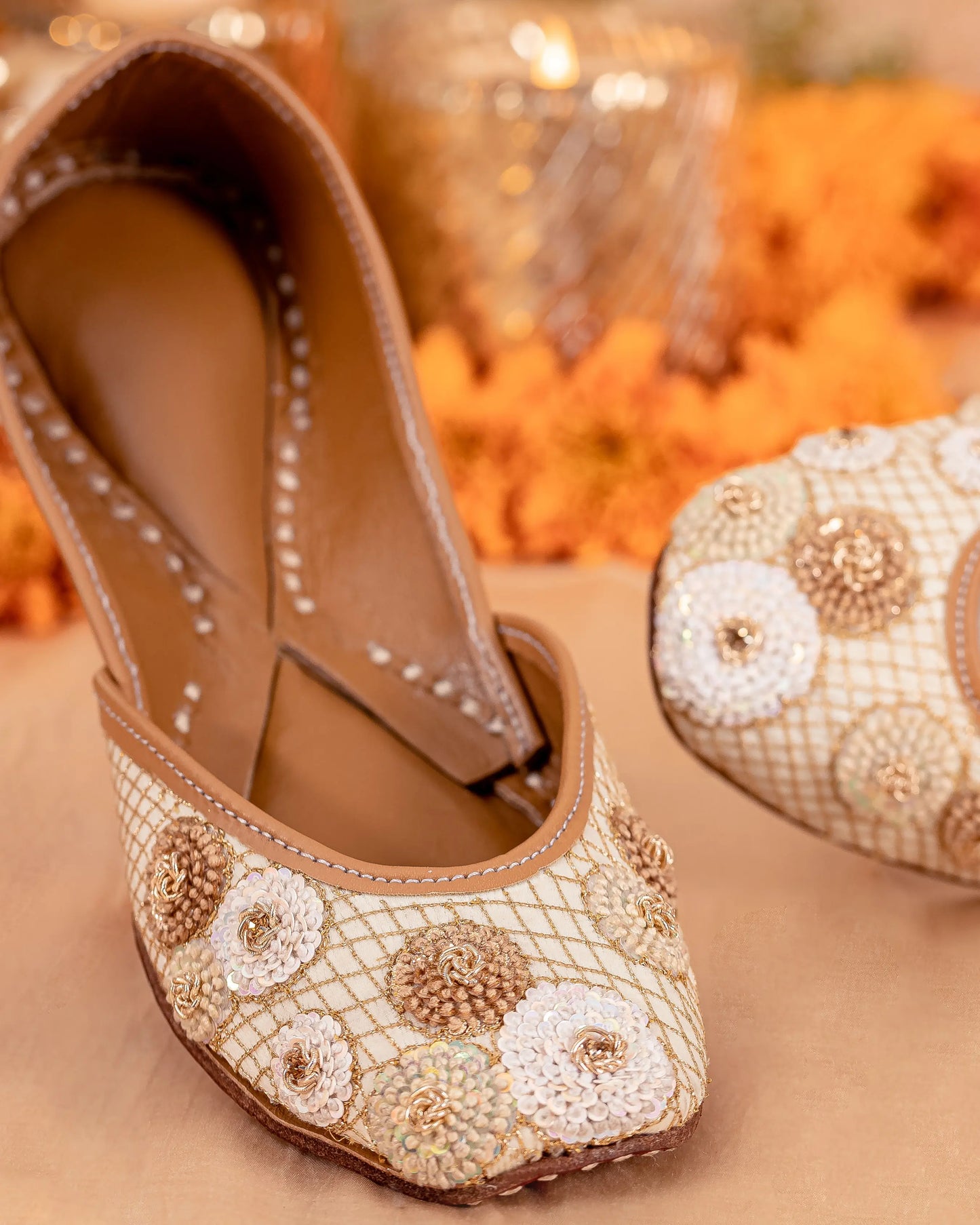 Golden Poppins Handcrafted Jutti My Store