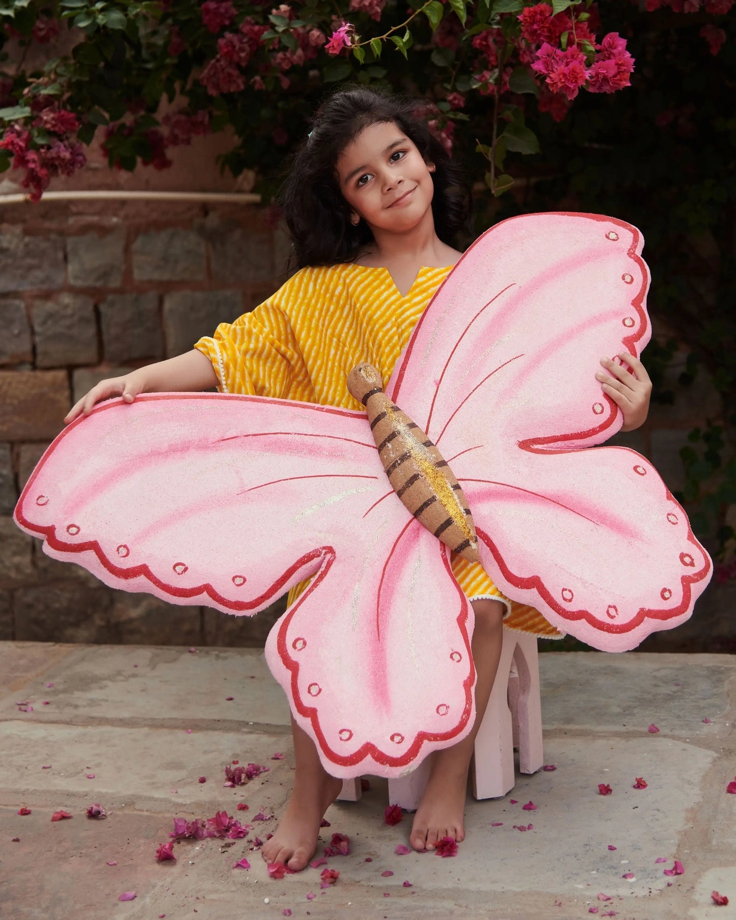 Lemonade Tie & Dye Cotton Kaftan My Store