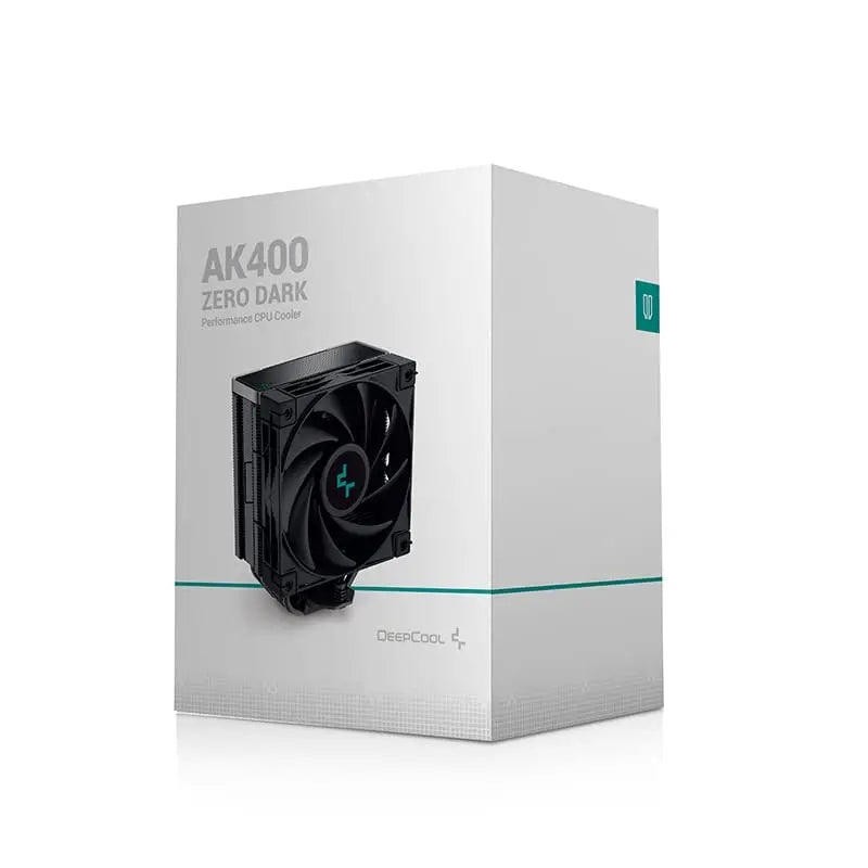 Deepcool AK400 Zero Dark CPU Air Cooler CPU Fan - Black