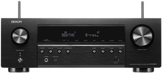 Denon AVR-S660H - 5.2 Channel 8K AV Receiver