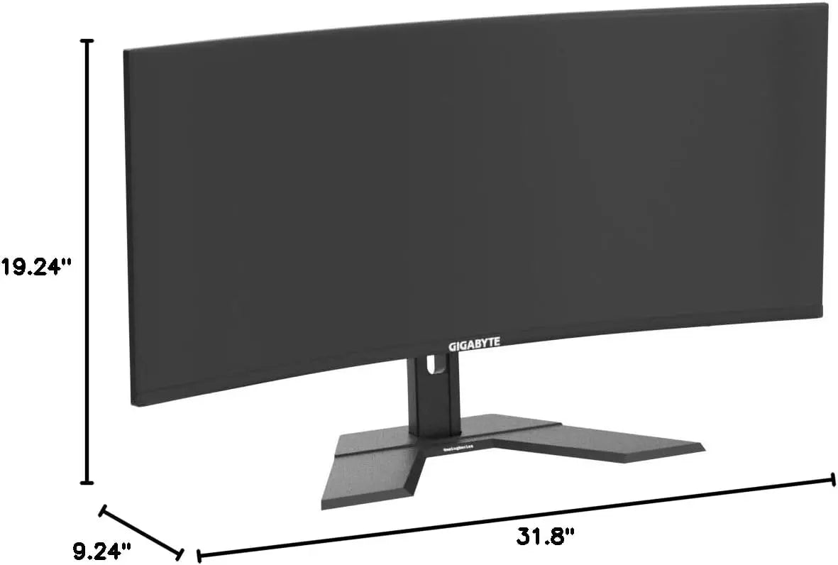 GIGABYTE GS34WQC 34" 120Hz 1440P WQHD HDR Ready VA Panel Curved Gaming Monitor My Store