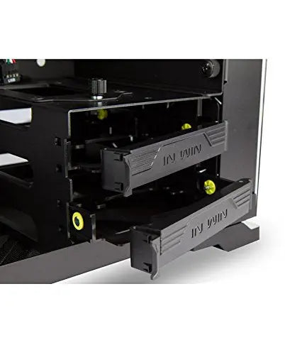 InWin Infinity 805 Tempered Glass Compact ATX Mid-Tower Computer Case Cabinet - Black