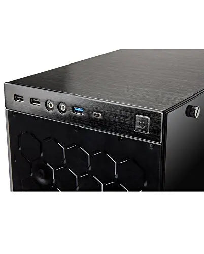 InWin Infinity 805 Tempered Glass Compact ATX Mid-Tower Computer Case Cabinet - Black