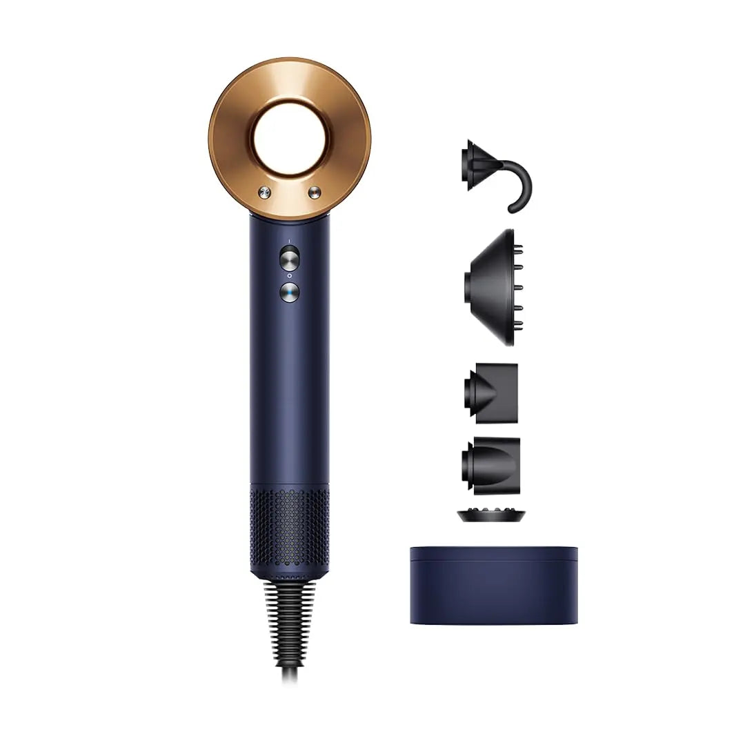 Dyson Supersonic™ Hair Dryer Fast DryingNo Heat Damage5 attachments7 styling, 3 Speed & 3 Heat