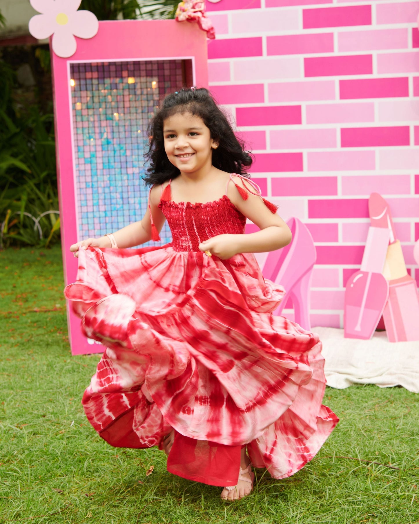 Rosella Smocked Tie & Dye Dress My Store