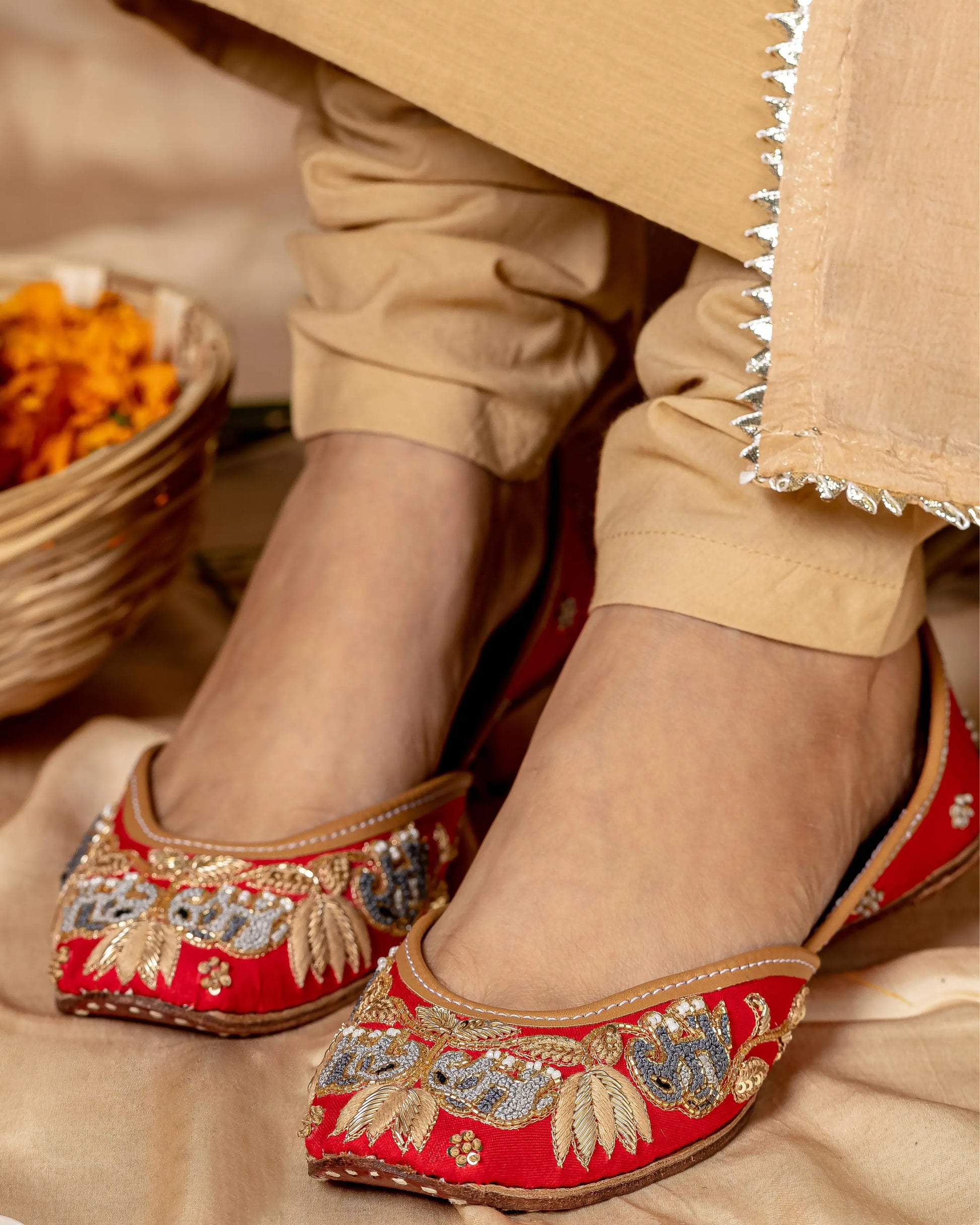 Scarlet Truffle Handcrafted Jutti My Store