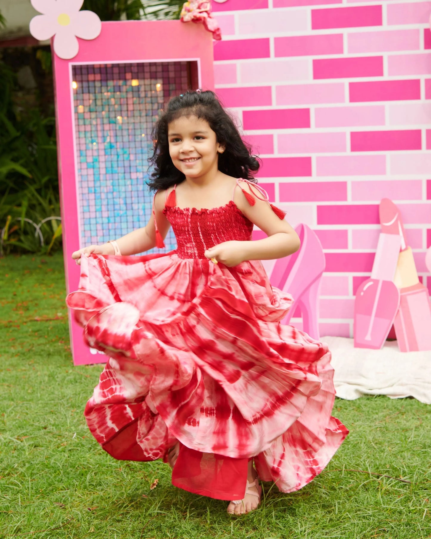 Rosella Smocked Tie & Dye Dress My Store