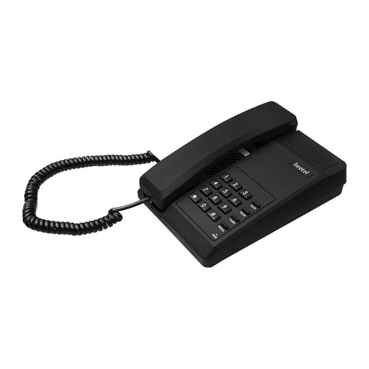 Beetel B11, Corded Wall/Desk Mountable Landline Phone, Black
