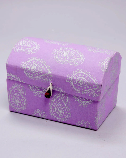 Sweet Lavender Treasure Chest Jewellery Box My Store