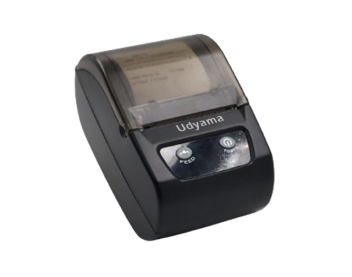 Udyama UDY 58D Singlefunction Barcode Label Printer Black And White