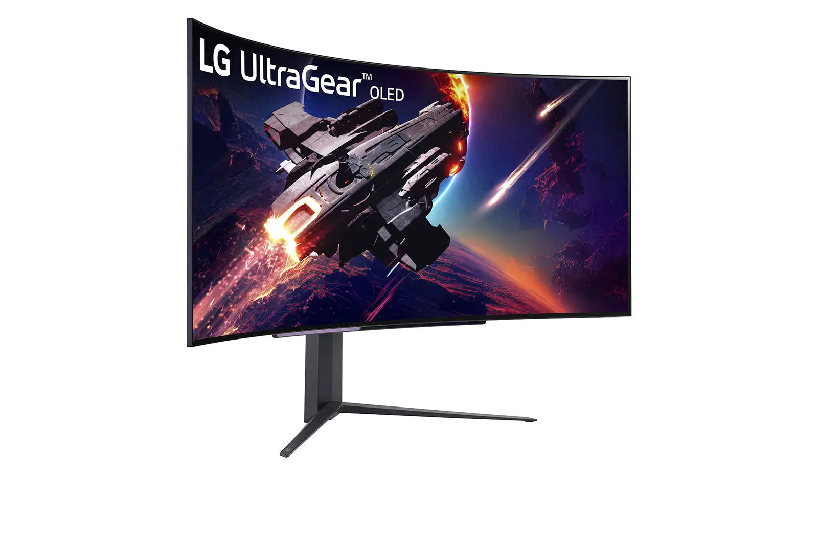 LG UltraGear 45GR95QE-B 45″ WQHD 240Hz OLED Curved Gaming Monitor My Store