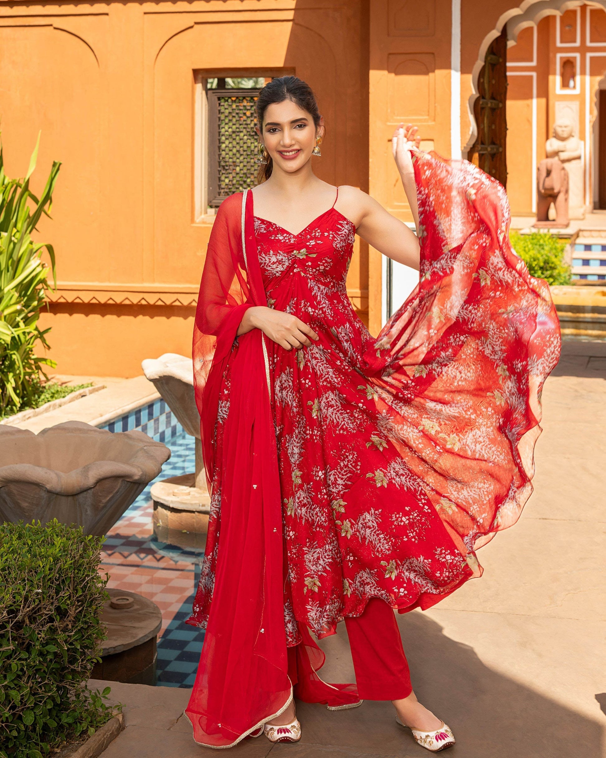 Dahr Chanderi Suit Set My Store