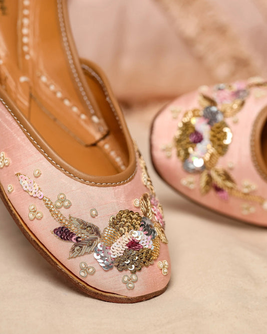 Cosmetic Peach Handcrafted Jutti My Store