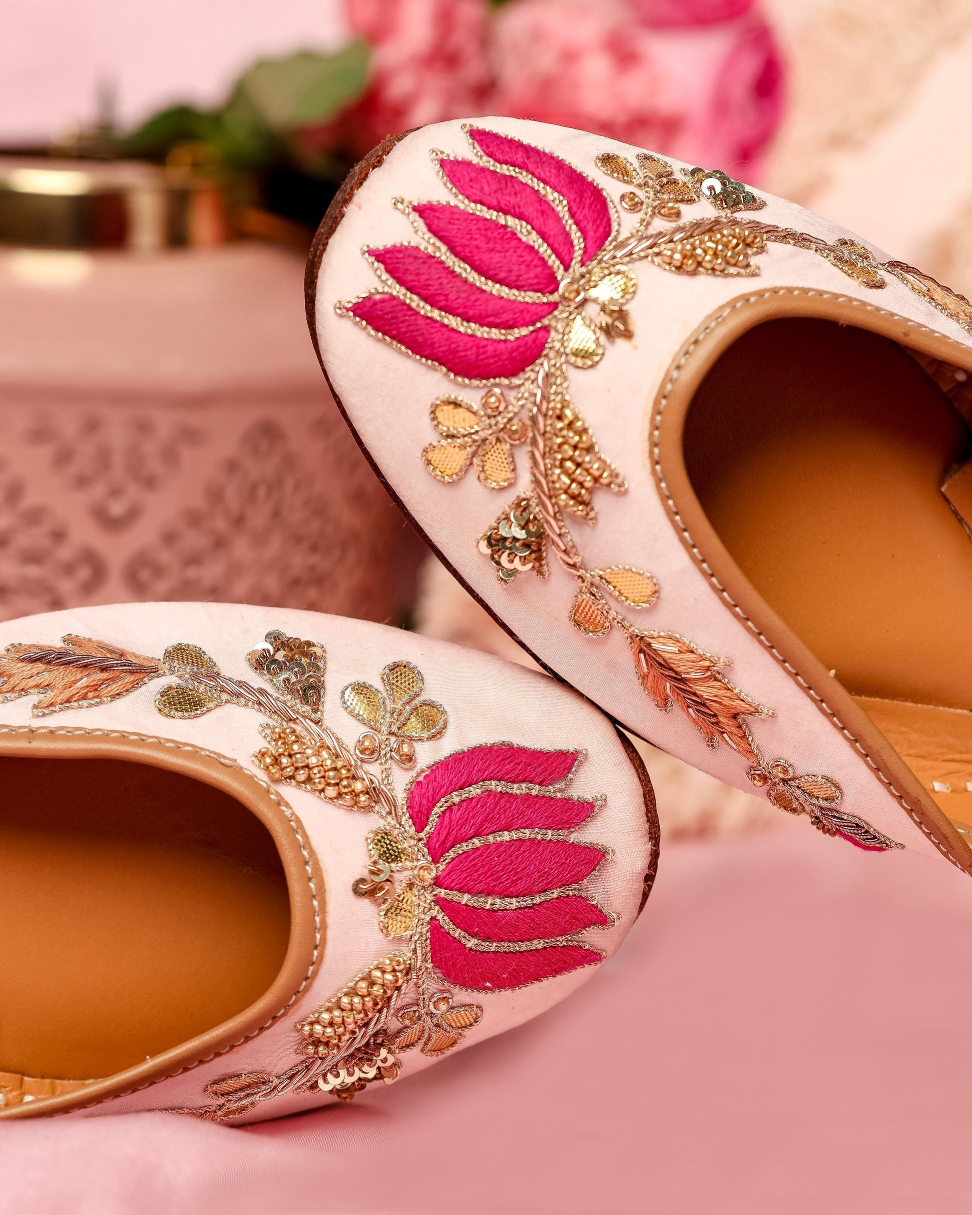 Brink Pink Handcrafted Jutti Quick Cart