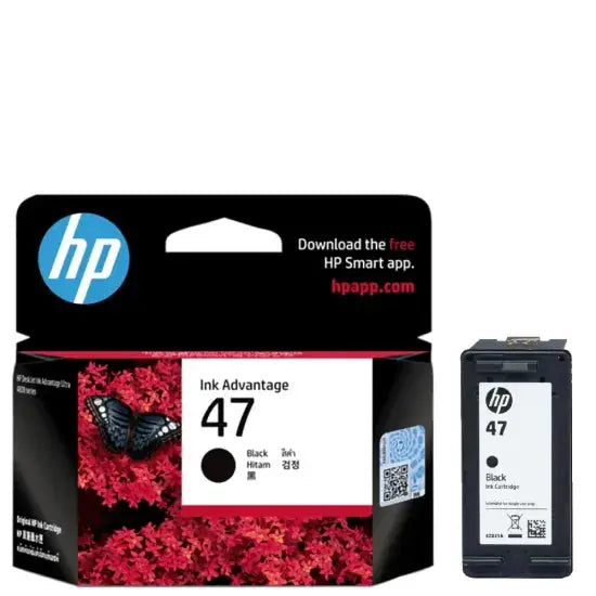 HP 47 Black Genuine Ink Cartridge