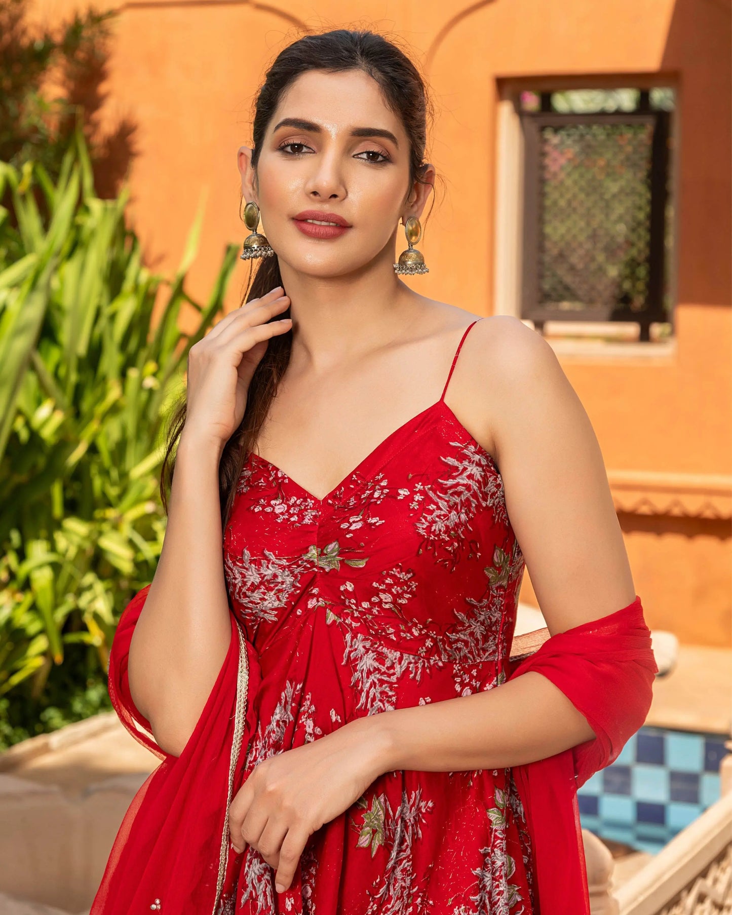 Dahr Chanderi Suit Set My Store