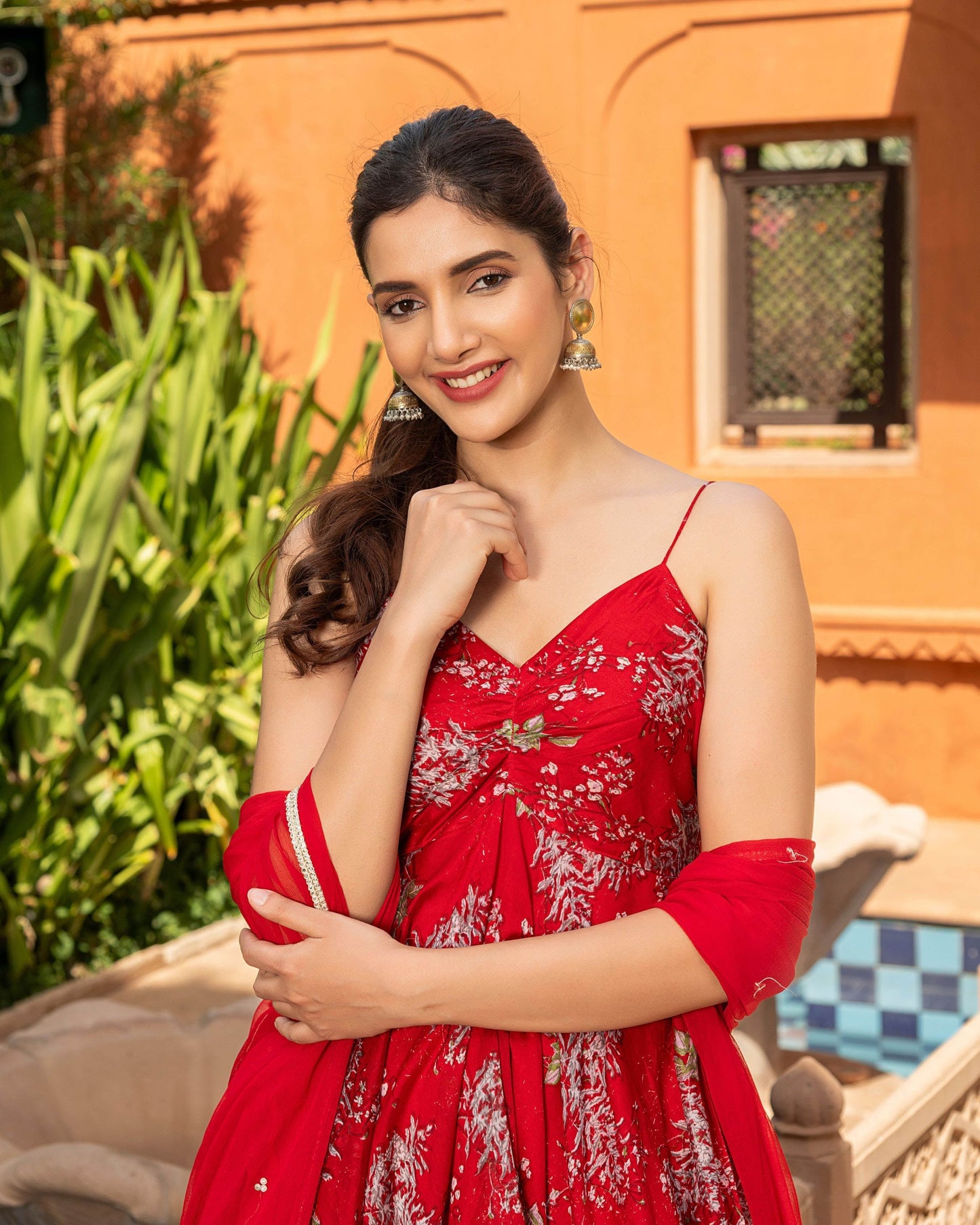 Dahr Chanderi Suit Set My Store