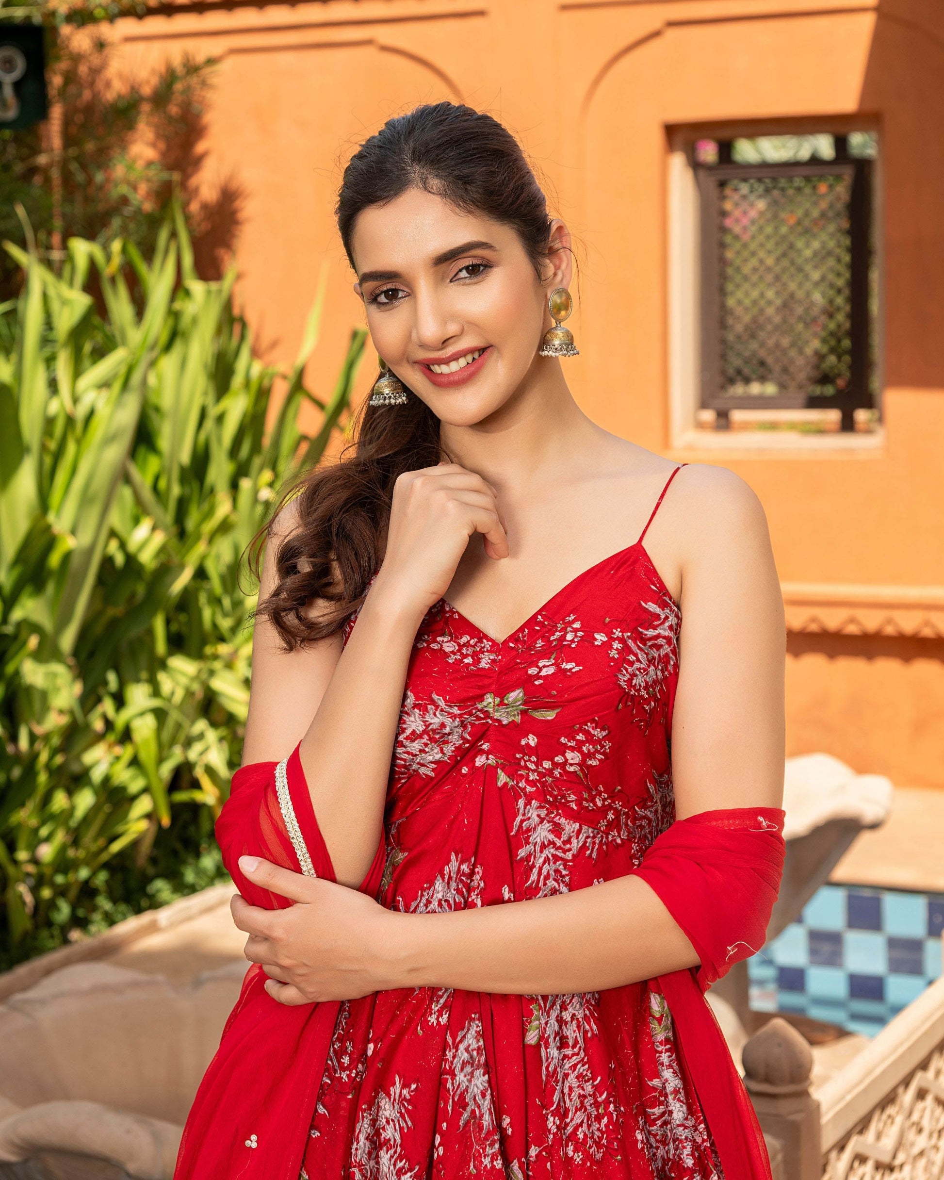 Dahr Chanderi Suit Set My Store