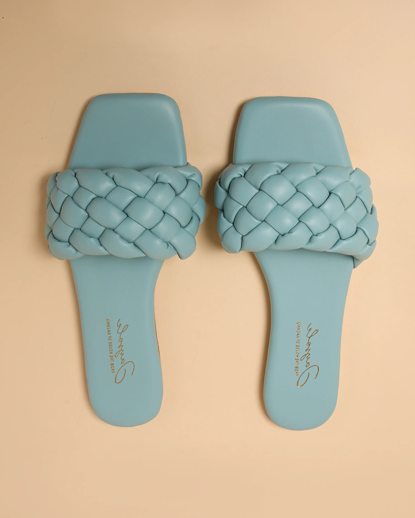Coastal Shade Braided Slides My Store
