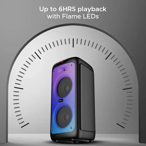 boAt Party Pal 400 Bluetooth Speaker with 160W RMS Stereo Sound, 6 Hours Playback, (BOAT PARTYPAL 400) My Store