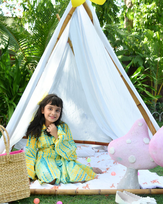 Jellybean Tie & Dye Cotton Dress My Store