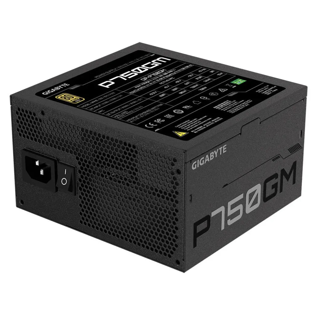 GIGABYTE P750GM 750W Full Modular 80 Plus Gold Power Supply