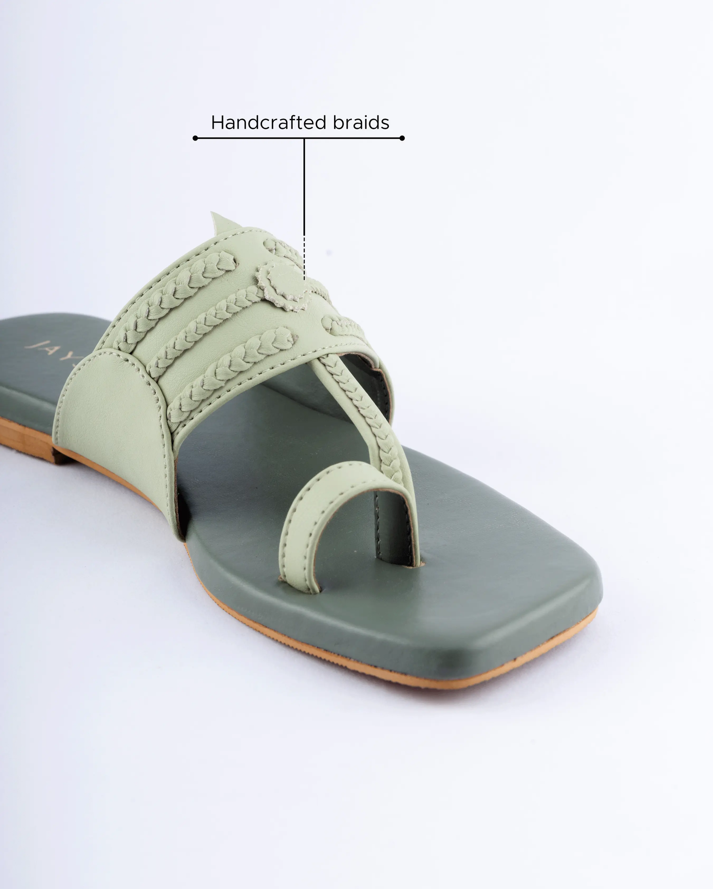 Pale Leaf Kolha Flats My Store