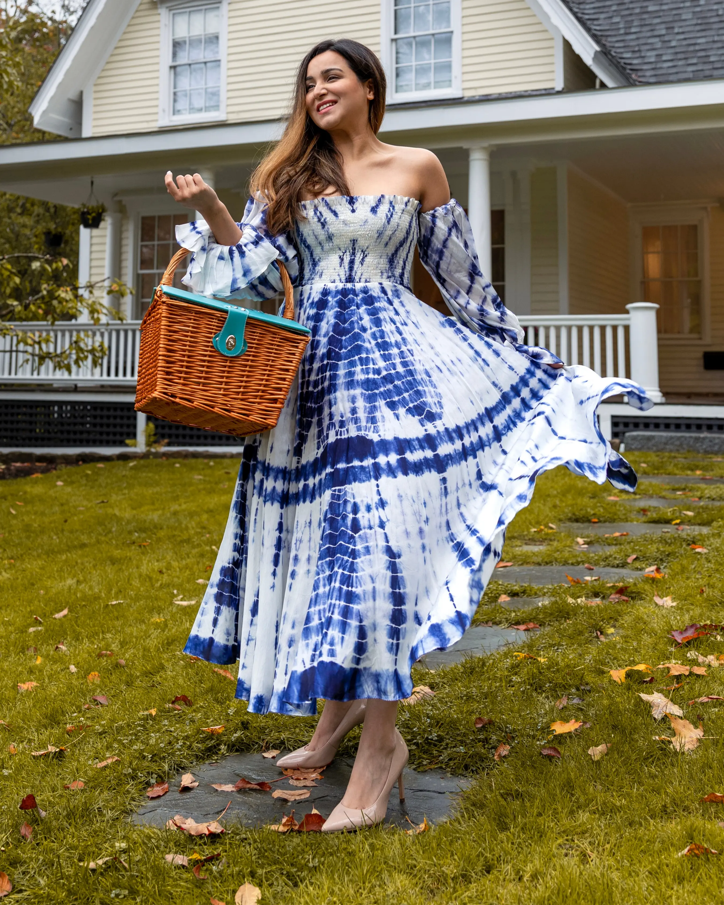 Morning Mist Tie & Dye Dress My Store