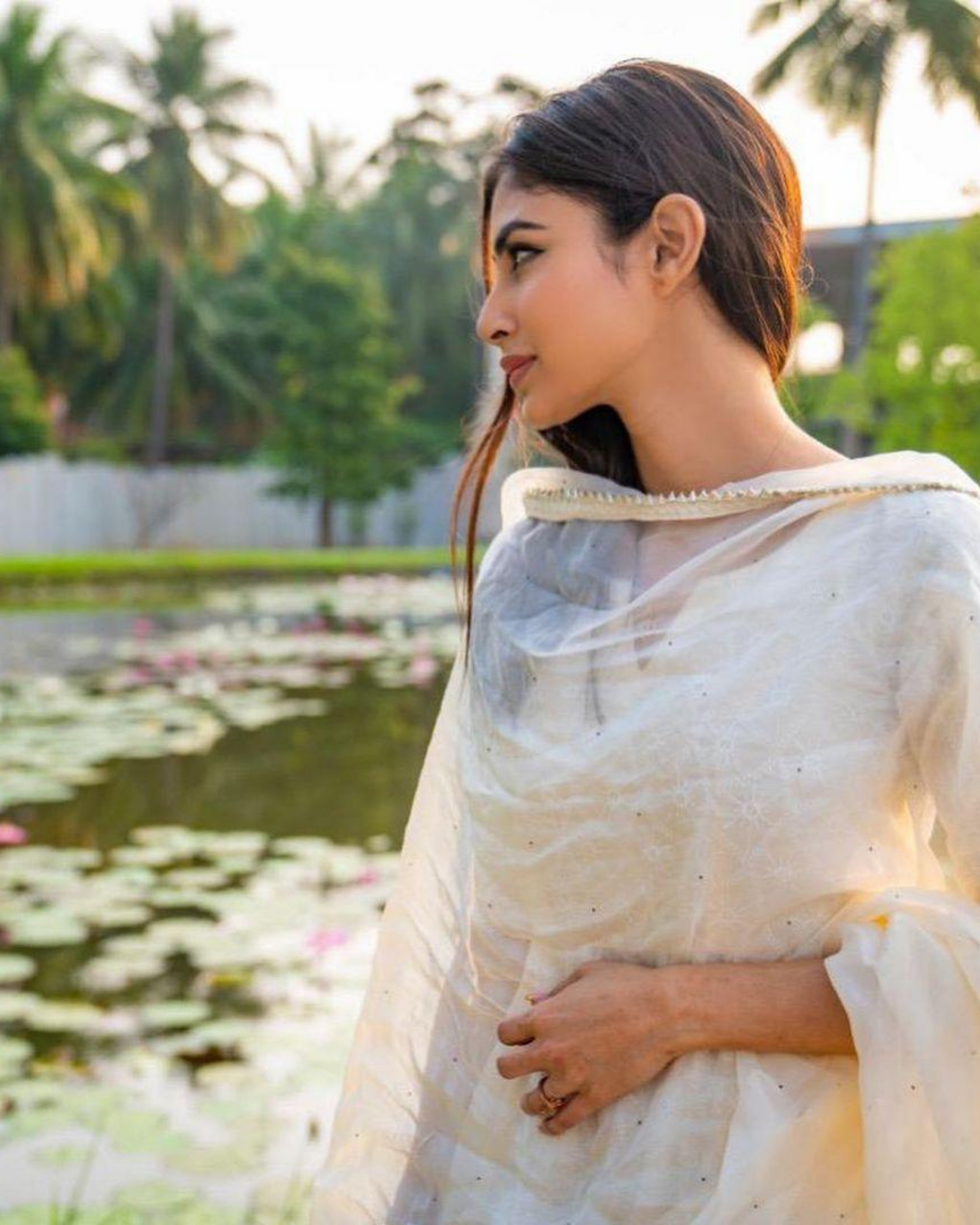 Pearl Ivory Anarkali Set My Store