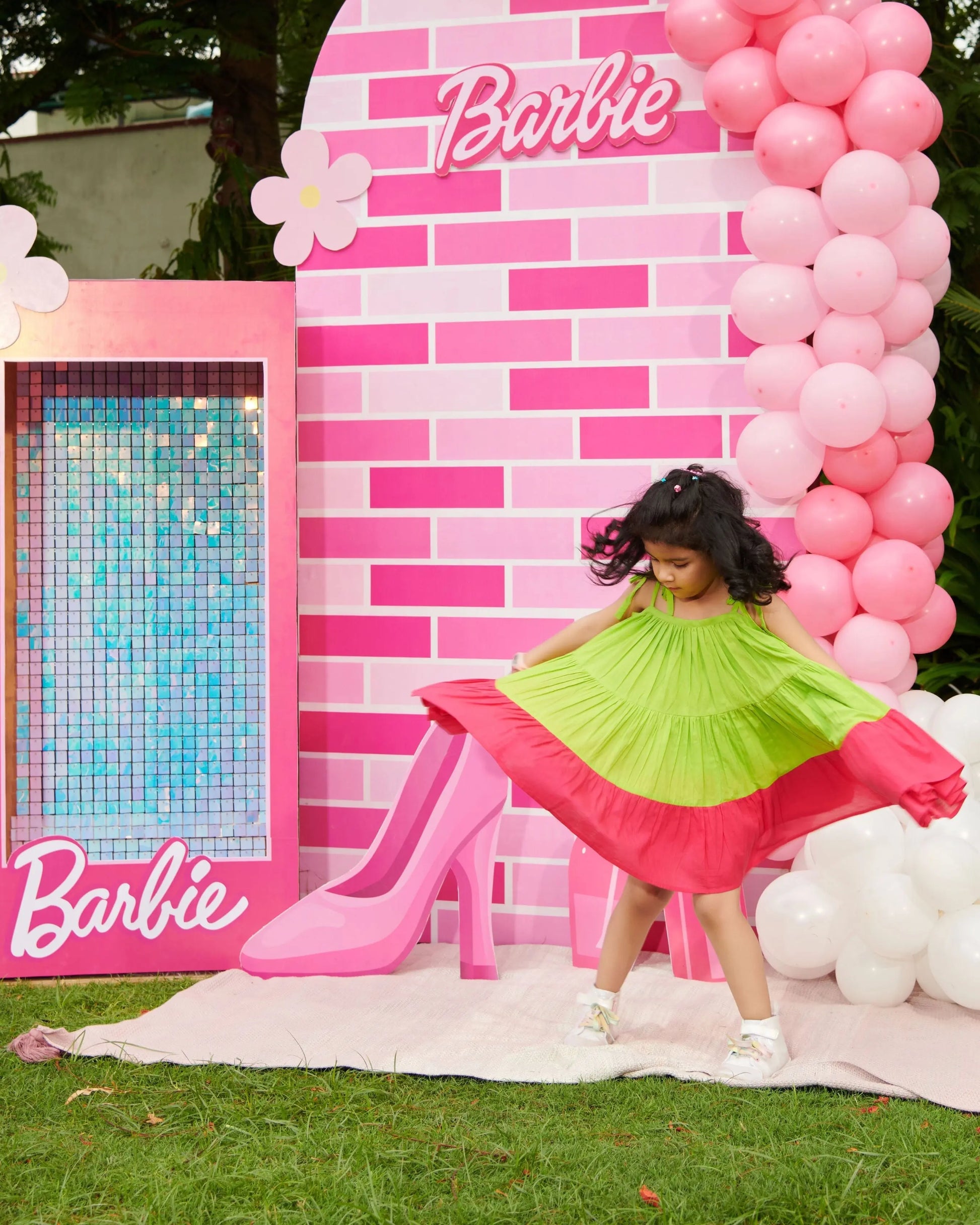 Blissa Tier Cotton Dress My Store