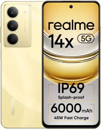 Realme 14X 5G | 8GB+128GB | GOLDEN GLOW My Store